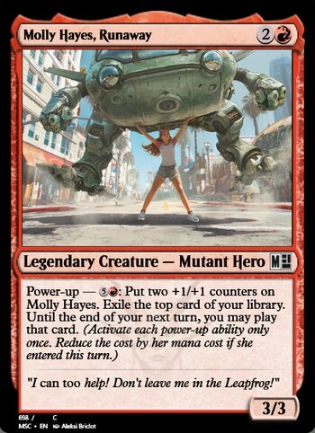 Molly Hayes, Runaway
