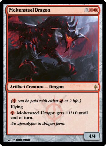 Moltensteel Dragon