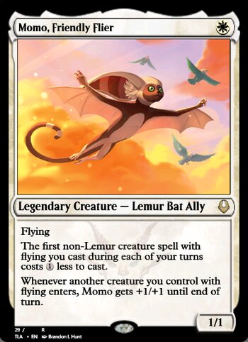 Momo, Friendly Flier