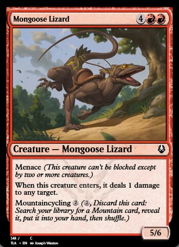 Mongoose Lizard