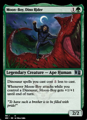 Moon-Boy, Dino Rider