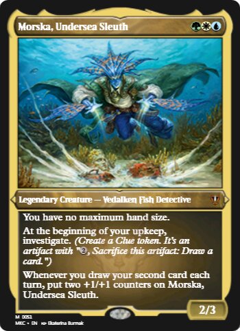 Morska, Undersea Sleuth