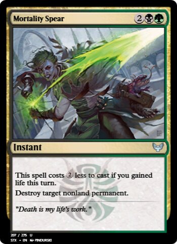 Mortality Spear
