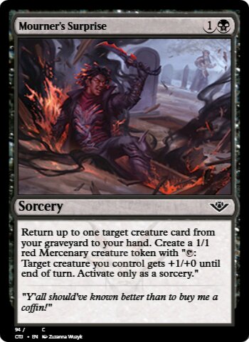 Mourner's Surprise