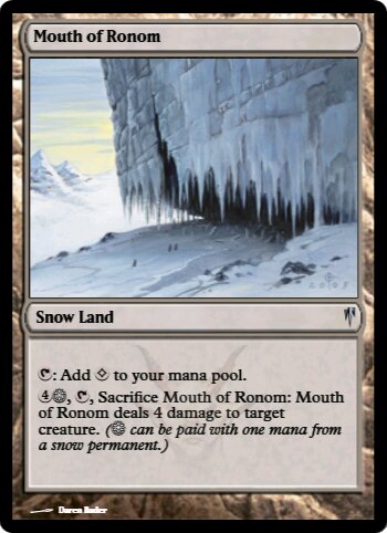 Mouth of Ronom