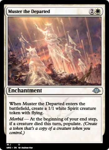 Muster the Departed