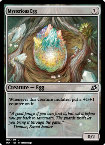 Mysterious Egg