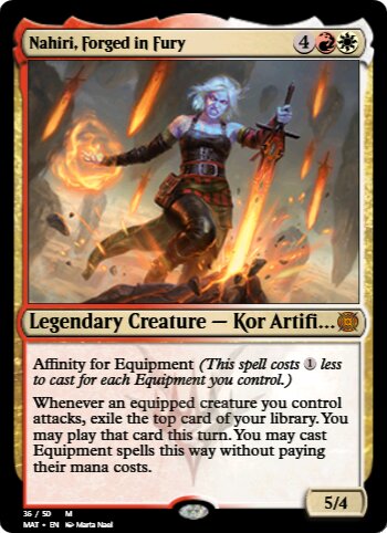 Nahiri, Forged in Fury