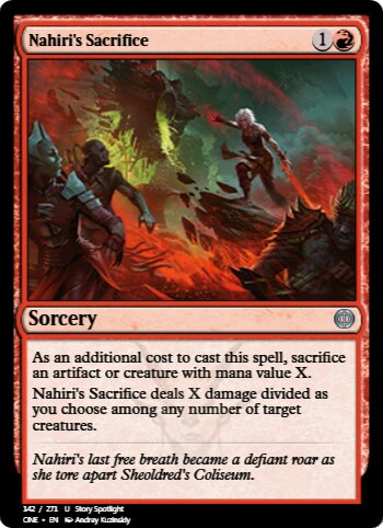 Nahiri's Sacrifice