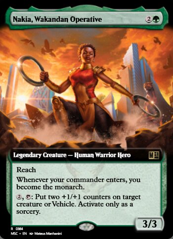 Nakia, Wakandan Operative