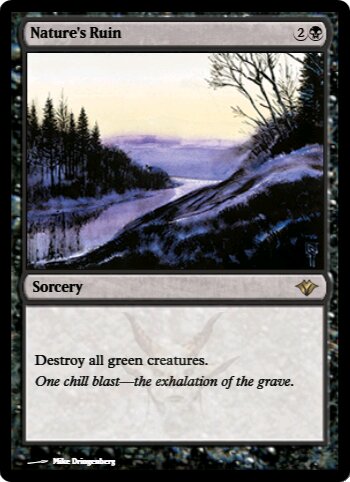 Nature's Ruin