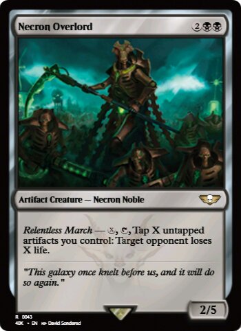 Necron Overlord