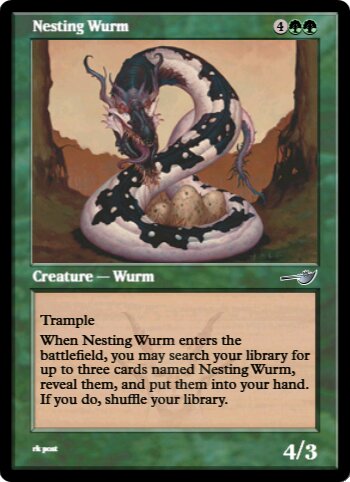 Nesting Wurm