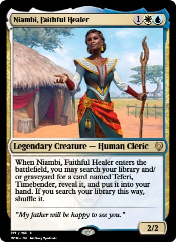 Niambi, Faithful Healer