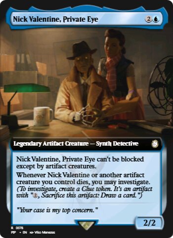 Nick Valentine, Private Eye
