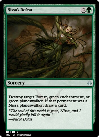 Nissa's Defeat