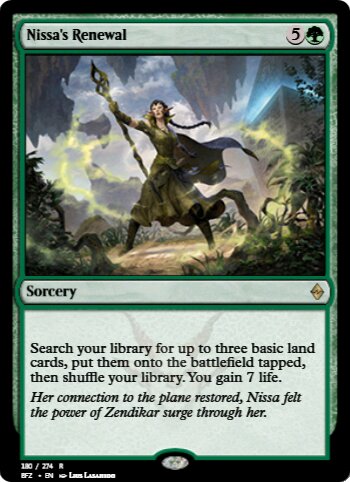Nissa's Renewal