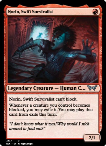 Norin, Swift Survivalist