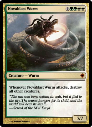 Novablast Wurm