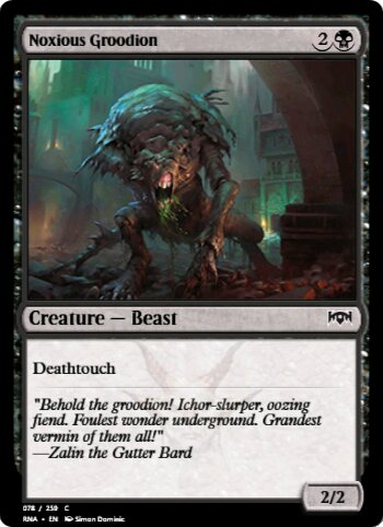Noxious Groodion