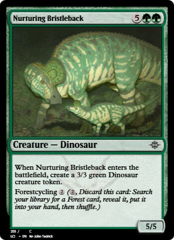 Nurturing Bristleback