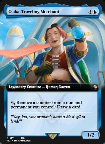 O'aka, Traveling Merchant