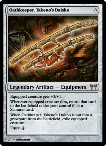 Oathkeeper, Takeno's Daisho