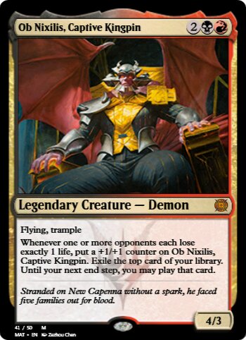 Ob Nixilis, Captive Kingpin