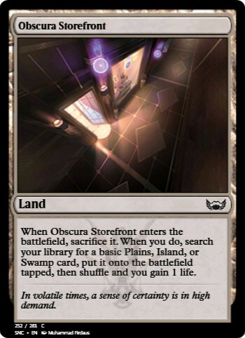Obscura Storefront