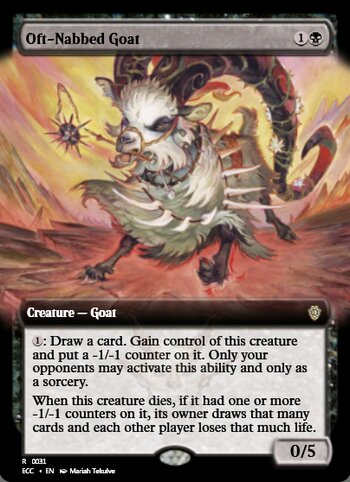 Oft-Nabbed Goat
