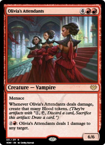 Olivia's Attendants