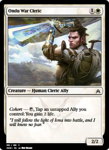 Ondu War Cleric