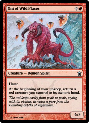 Oni of Wild Places
