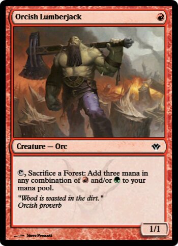 Orcish Lumberjack