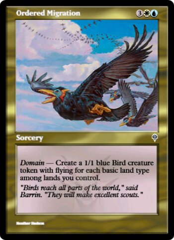 Ordered Migration