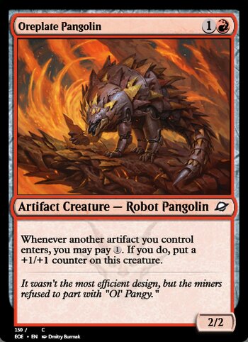 Oreplate Pangolin