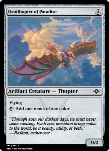 Ornithopter of Paradise
