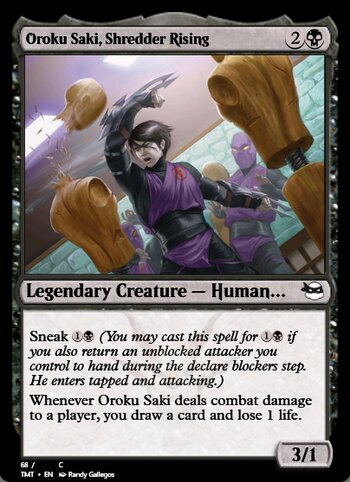 Oroku Saki, Shredder Rising