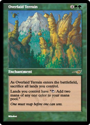Overlaid Terrain
