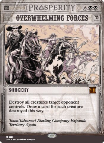 Overwhelming Forces