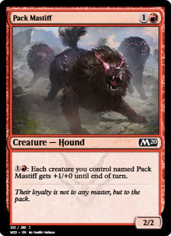 Pack Mastiff
