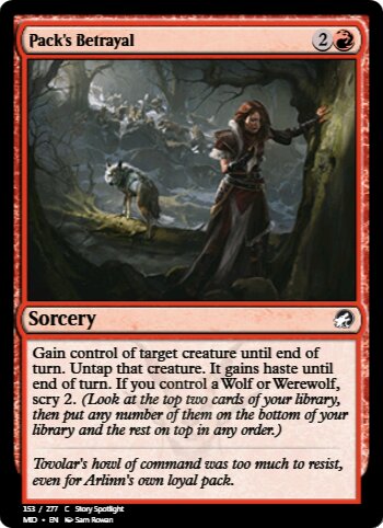 Pack's Betrayal