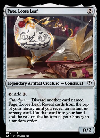 Page, Loose Leaf