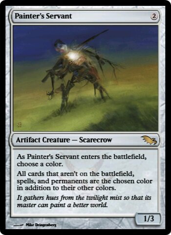 Painter's Servant