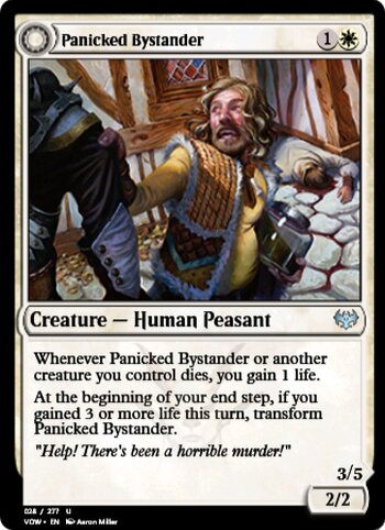 Panicked Bystander