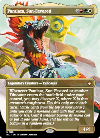 Pantlaza, Sun-Favored