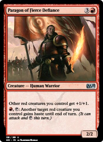 Paragon of Fierce Defiance