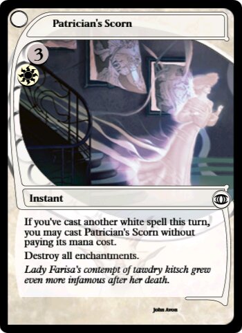 Patrician's Scorn