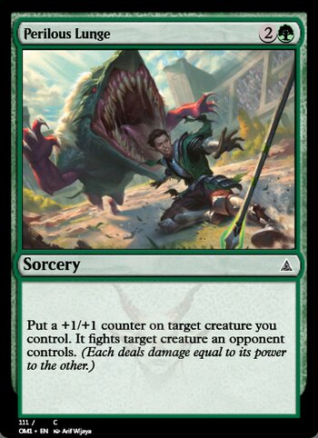 Perilous Lunge