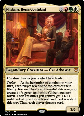 Phabine, Boss's Confidant